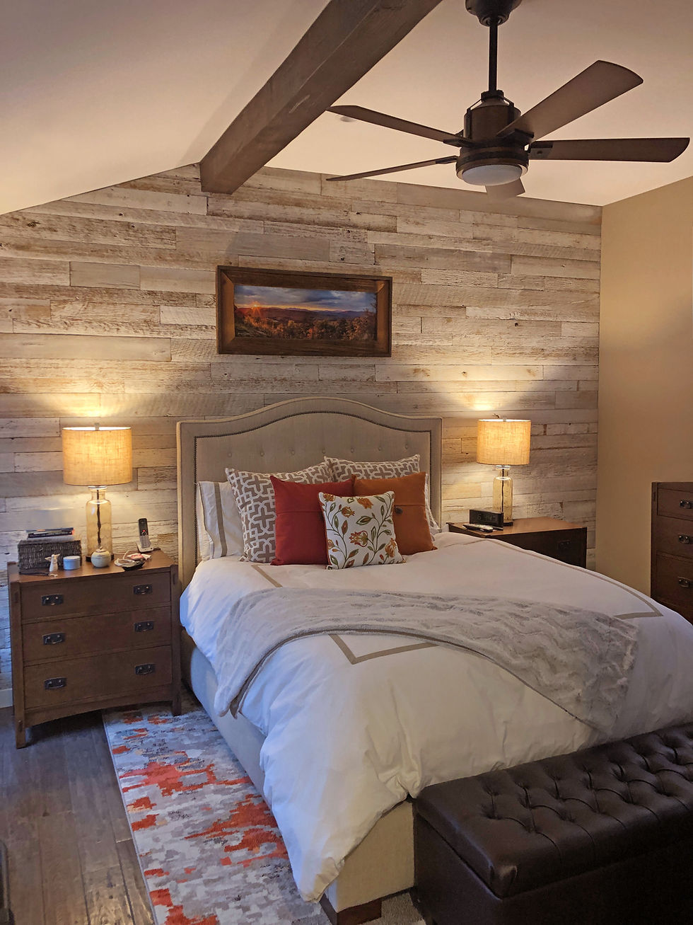 Rustic bedroom