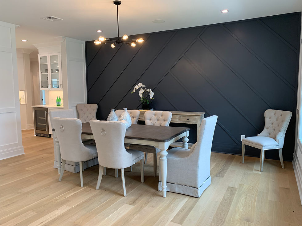 Transitional dining room